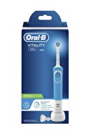 Oral-B D100 Şarj Edilebilir Diş Fırçası Cross Action Mavi