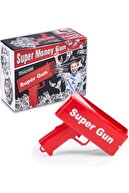 hediyerengi Super Money Gun Para Saçma Tabancası Kırmızı