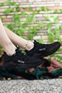 Riccon Unisex Siyah Sneaker 0012072