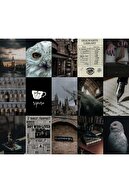 bukashops Harry Potter Natural Academia 60'lı Poster Duvar Posteri Seti