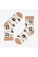 hogso Panda Desenli Çocuk Çorap