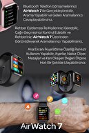 AirWatch 7 Akıllı Saat Suya Dayanıklı Nabız & Tansiyon Ölçer Çok Fonksiyonlu Ios Ve Android Uyumlu