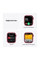 Apple Watch Seri 7 GPS 41mm (PRODUCT)RED Alüminyum Kasa ve (PRODUCT)RED Spor Kordon - MKN23TU/A