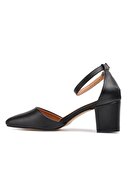 Maje Siyah Şanel Kadın Topuklu Ayakkabı