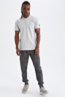 Defacto Slim Fit Polo Yaka Kısa Kollu Spor Tişört