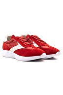 Ferre Erkek Kırmızı Hakiki Deri Sneaker Ayakkabı