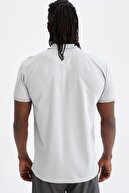 Defacto Slim Fit Polo Yaka Kısa Kollu Spor Tişört