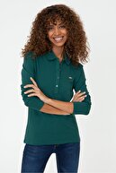 US Polo Assn Yeşil Kadın Sweatshirt
