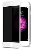 ROBEVE Iphone 7 - Iphone 8 Uyumlu Hayalet Ekran Koruyucu Hayalet Cam Kırılmaz Cam Ekran Koruyucu Beyaz