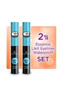 Essence Likit Eyeliner Waterproff 2'li