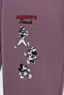 Defacto Kız Çocuk Disney Mickey & Minnie Lisanslı Jogger Eşofman Alt