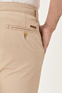 Altınyıldız Classics Erkek Bej Kanvas Slim Fit Dar Kesim Yan Cep %100 Pamuk Chino Pantolon