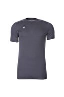 Sportive Erkek Gri Basic Antrenman Tişörtü Tky100112-ant