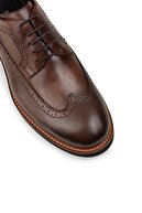 Deery Hakiki Deri Kahverengi Günlük Erkek Ayakkabı