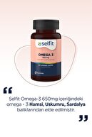 Eczacıbaşı Selfit Omega 3 650 Mg 30 Kapsül Balık Yağı - Son Kullanma Tarihi: 04.2023