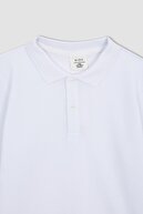 Defacto Erkek Çocuk Basic Polo Yaka Pamuklu Uzun Kollu Tişört