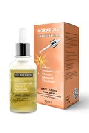 Doragold Kolajen Serum Canlandırıcı Cilt Tonu Eşitleyici Aydınlatıcı Hyaluronik Asit Resveratrol C Vitamini