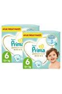 Prima Bebek Bezi Premium Care 6 Beden 186 Adet 2 Aylık Fırsat Paketi