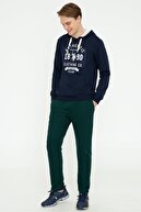 US Polo Assn Yeşil Erkek Örme Pantolon