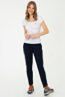 US Polo Assn Lacivert Kadın Örme Pantolon