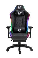 NPO Gc3001b Masajlı,rgb,4d Kolçaklı,ayak Destekli Oyuncu Koltuğu, Siyah - 1