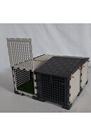 Legonest Hamster Kafesi , Cüce Tavşan, Hamster , Sürüngen , 44cm X44cm X 26cm Kafes Yuva