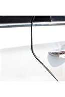 MasterCar Araç Içi Petek Dekoru Kapı Koruyucu 5mm X 3mt Geçmeli Nikelaj Şerit