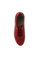 Cotton Bar Kırmızı Düz Ayakkabı