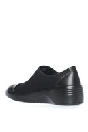 Ecco Soft 7 Wedge W Black/black Siyah Kadın Düz Ayakkabı