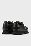 Emporio Armani Logolu Bağcıklı Sneaker Ayakkabı Erkek Ayakkabı X4x536 Xm999 K001