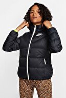 Nike Down Fill Reversible Jacket Çift Taraflı Kaz Tüyü Siyah Kadın Mont