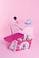 Tuffex Barbie Lisanslı Keep Saklama Kutusu - Plastik Çocuk Oyuncak Saklama Kutusu