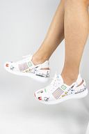 Nurse Desenli Fileli Ortopedik Spor Sandalet