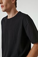 D'S Damat Oversize Siyah T-shirt