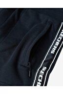 Skechers M Branded Stripe Short Erkek Siyah Spor Şort - S212093-001