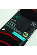 Norfolk Unisex Siyah Merinos Yünü Bisiklet Çorapları