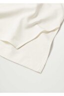Mango Kadın Kırık Beyaz Geniş Kesim Koton Tişört