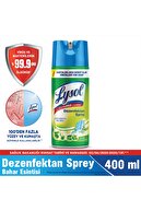 Lysol Dezenfektan Sprey Temizliğin Esintisi + Bahar Ferahlığı Yüzeyler Için 2x400 ml