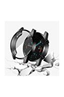 Ally Huawei Watch Gt 2 46mm 360 Koruma Ultra Ince Silikon Kılıf - Siyah