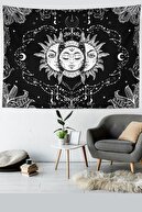 Kozmik Tapestry Sun And Moon Duvar Örtüsü