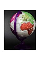 Gürbüz Işıklı Harita Dünya Küresi 26cm (7 Renk) 46254