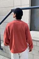 Flaw Wear Collusion Pastel Red Oversize Sweat