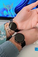 Tulpar Özel Kutusunda Çift Kol Saati Mıknatıslı Kordon Dijital Sevgili Saatleri