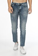 CEDY DENIM Erkek Açık Mavi Kot Pantolon Slim Fit Jean - C300