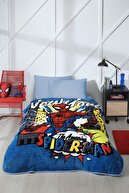 Özdilek Spiderman New York Disney Lisanslı Tek Kişilik Çocuk Battaniyesi 155 X 215