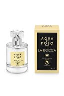 Aqua Di Polo 1987 Kadın Siyah Çiçekli Kol Saati Ve La Rocca Edp 50 ml Kadın Parfüm Stwa005201
