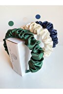 emerald/ecru/sapphire
