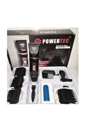 Powertec Şarjlı Yedek Bataryalı Profesyonel Saç-sakal Traş Makinesi Tr-3200 8681612488123