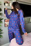 Pembishomewear 3 Takım Mevsimlik Winter Mix Polkadot 18 Süpersoft Pijama Seti