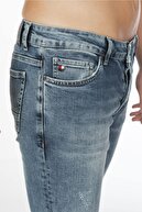 CEDY DENIM Erkek Açık Mavi Kot Pantolon Slim Fit Jean - C300